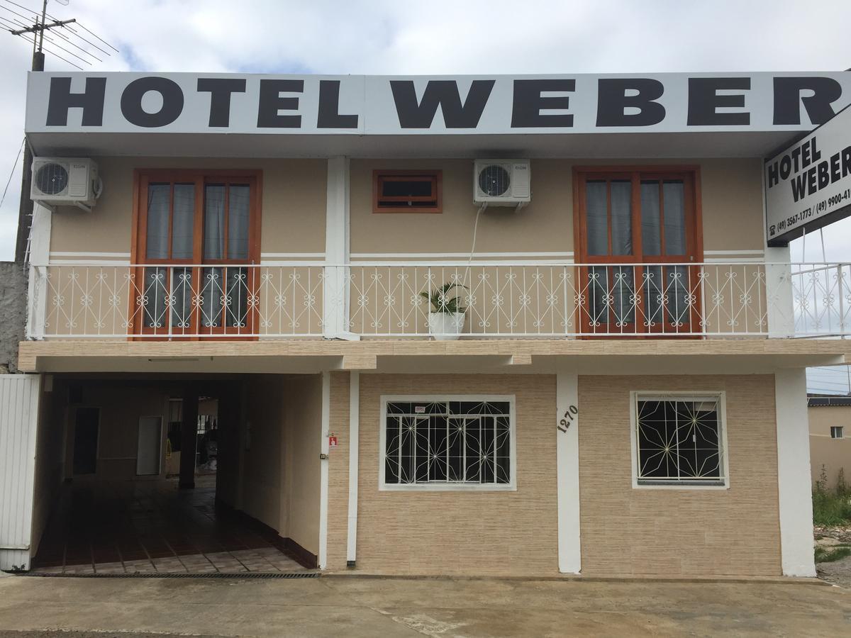 Hotel Weber Cacador Экстерьер фото